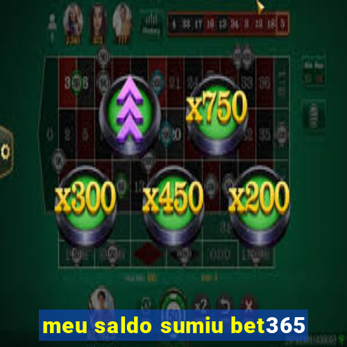 meu saldo sumiu bet365